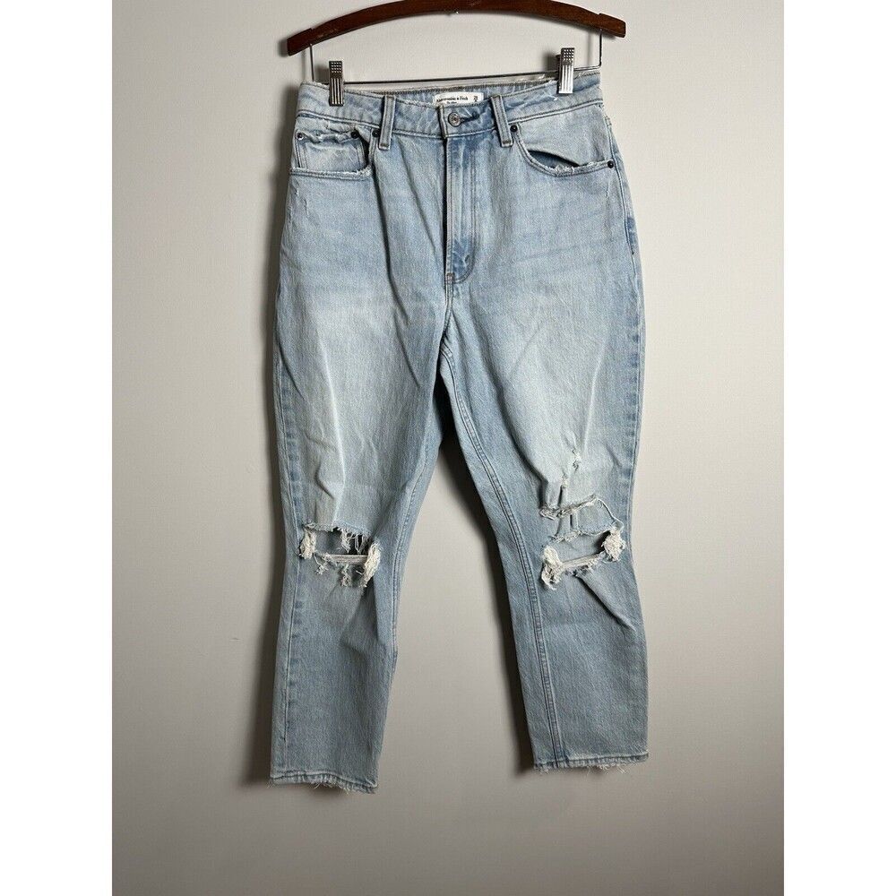 Abercrombie Fitch Jeans Women's Size 28 The Mom High Rise Curve Love